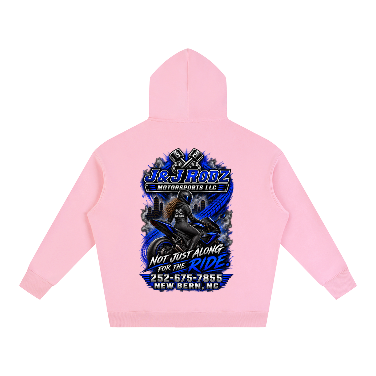 Women's - Oversize Fleeced Hoodie