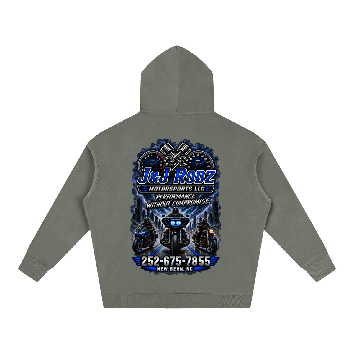 Street - Oversize Fleeced Hoodie