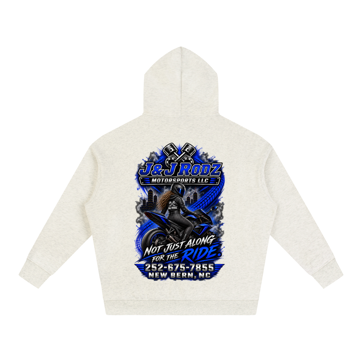 Women's - Oversize Fleeced Hoodie