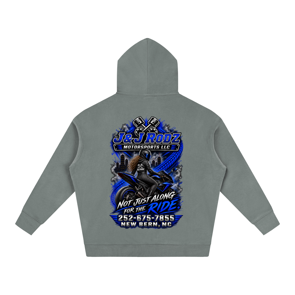 Women's - Oversize Fleeced Hoodie