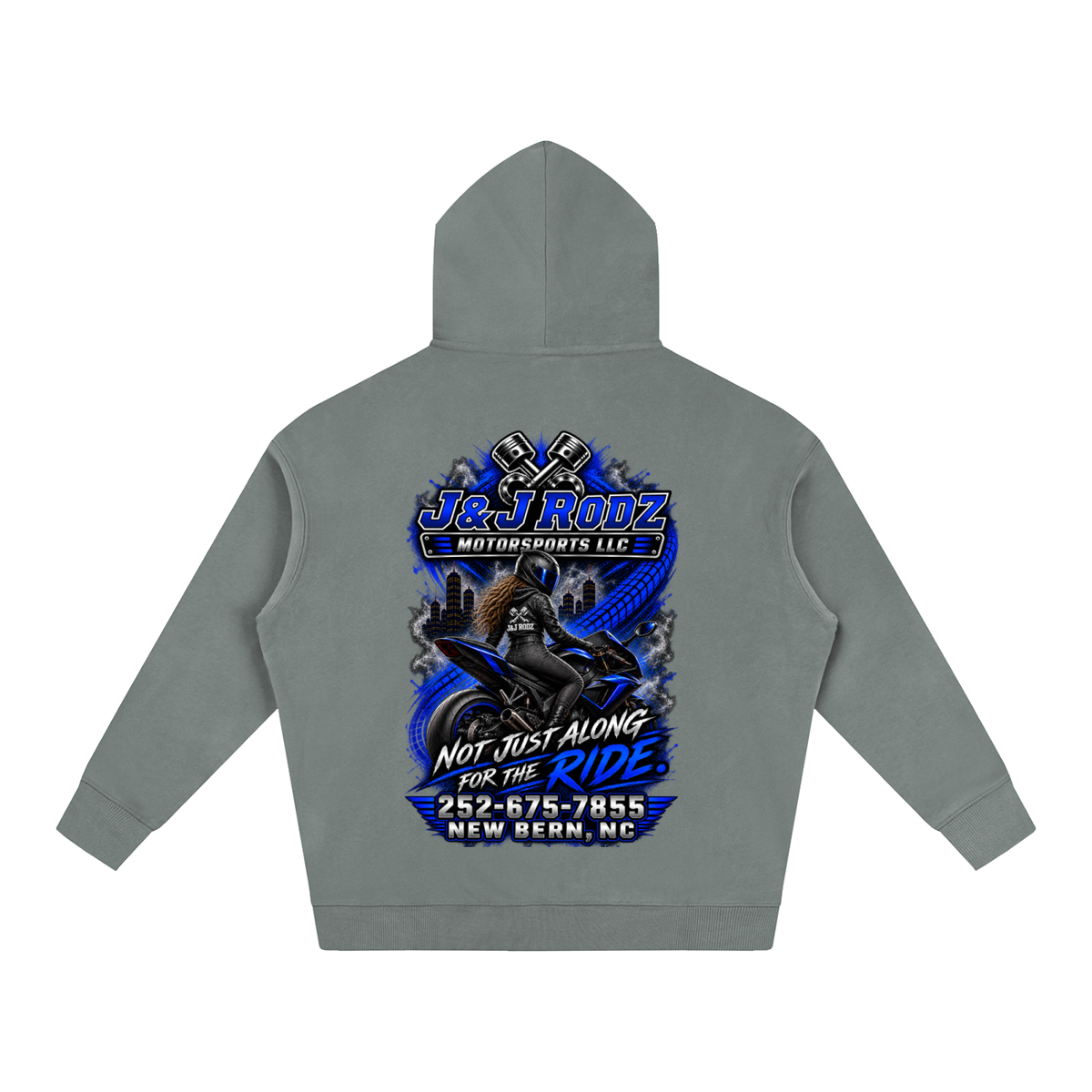 Women's - Oversize Fleeced Hoodie