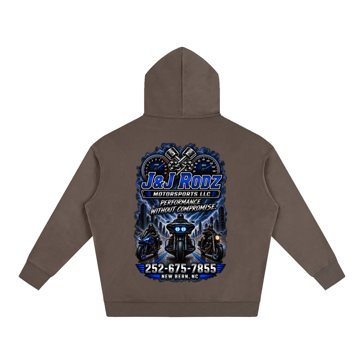 Street - Oversize Fleeced Hoodie