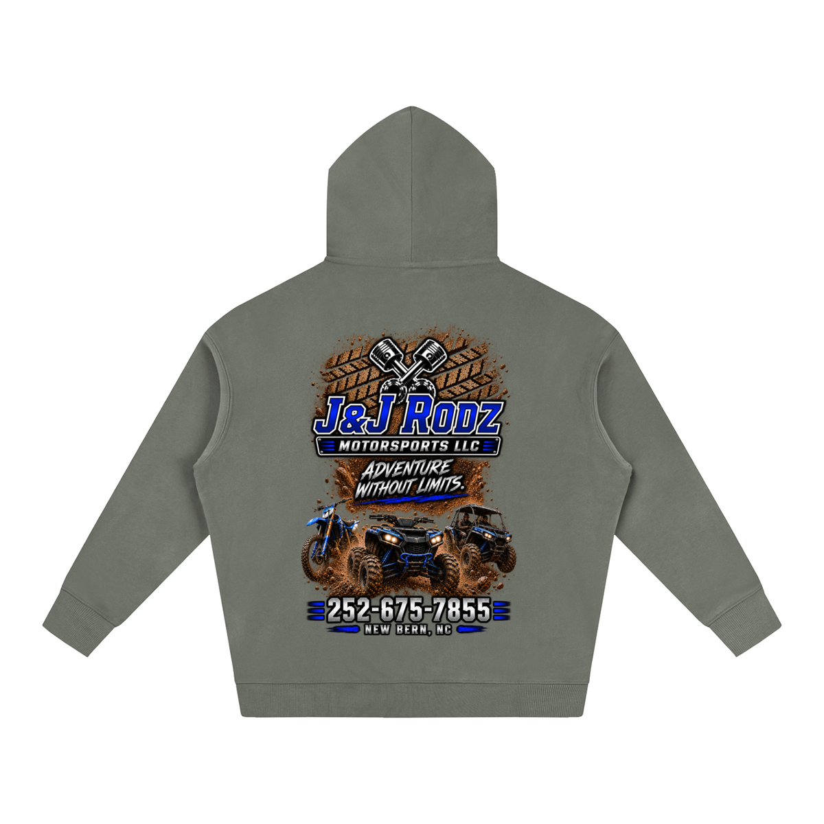 Off-Road - Oversize Fleeced Hoodie