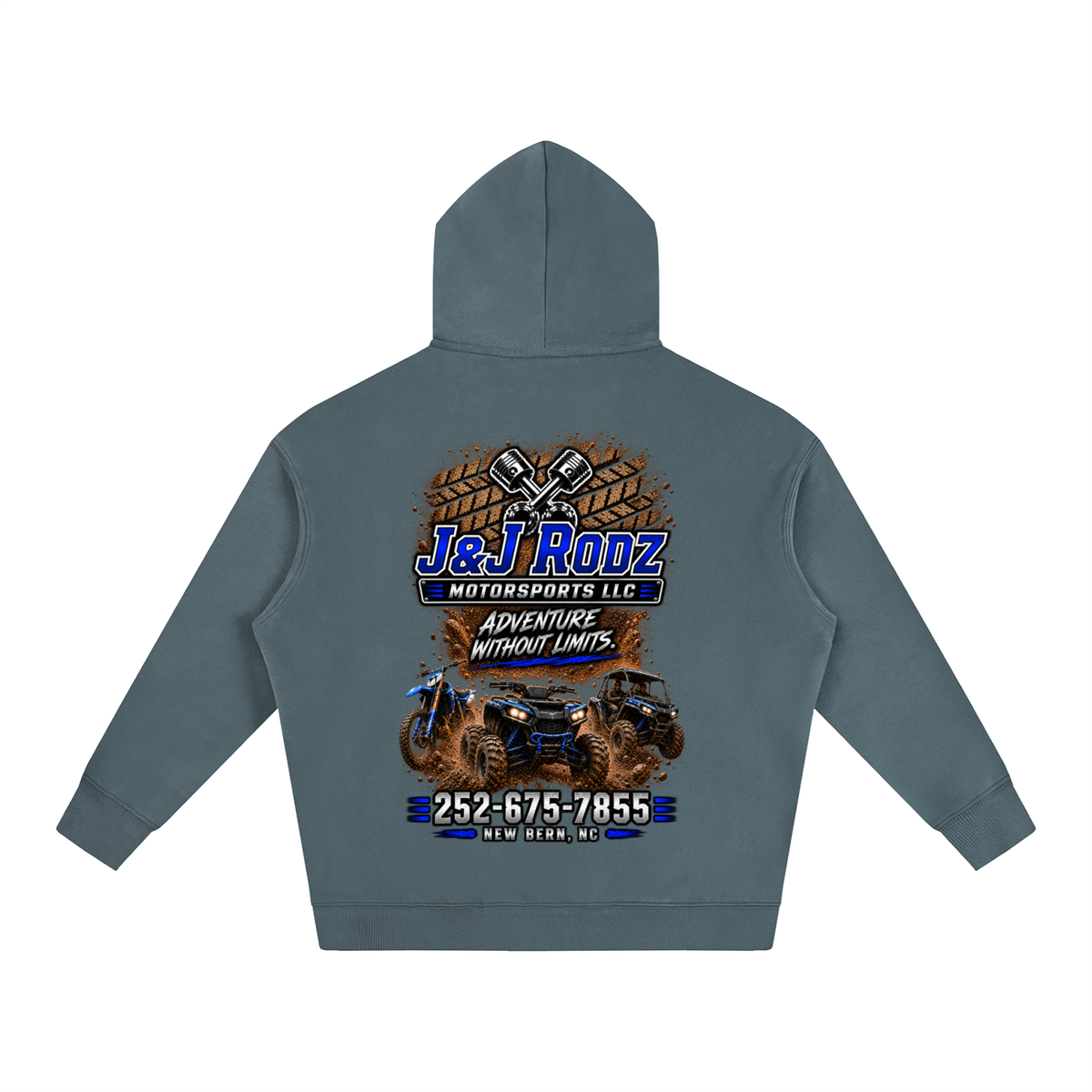 Off-Road - Oversize Fleeced Hoodie