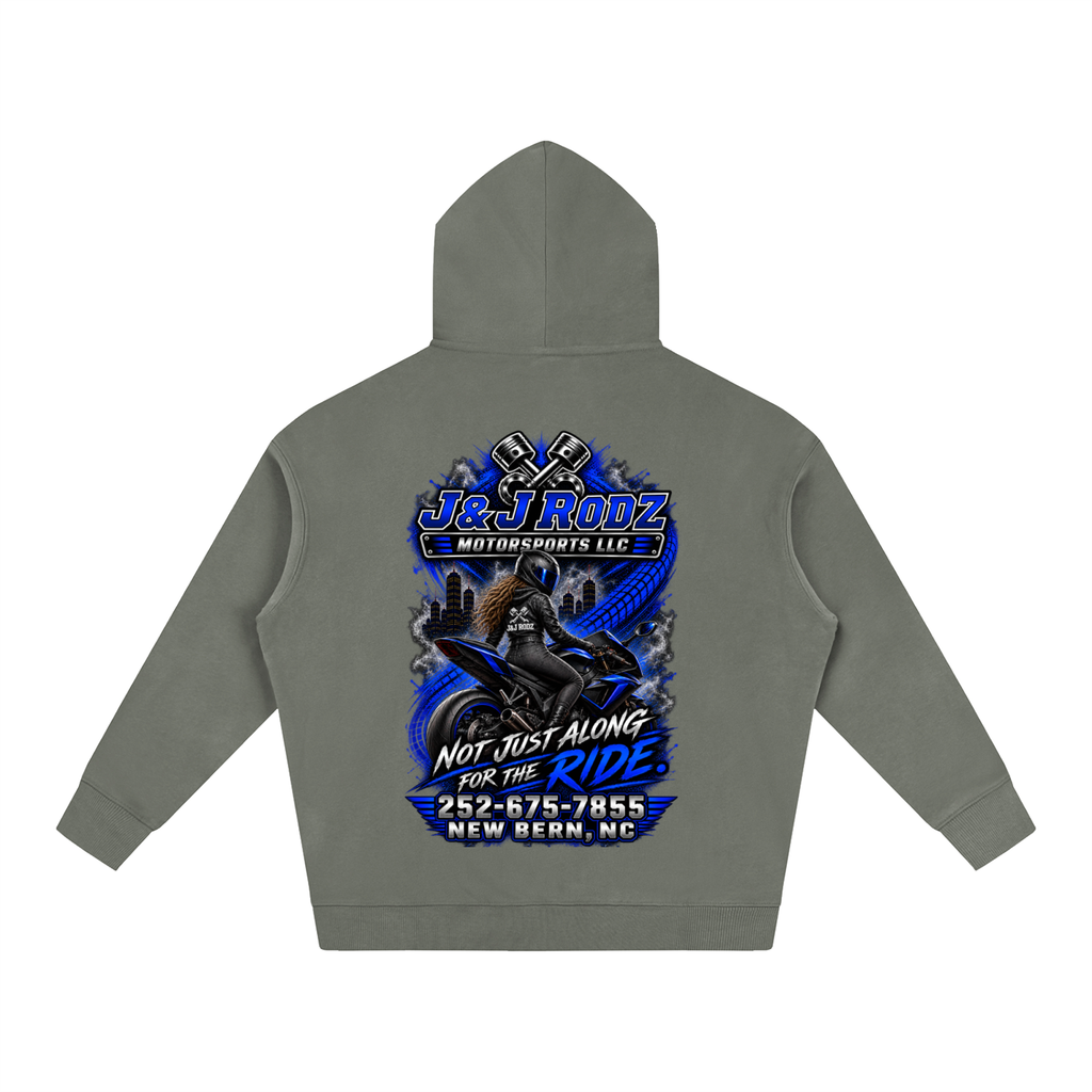 Women's - Oversize Fleeced Hoodie