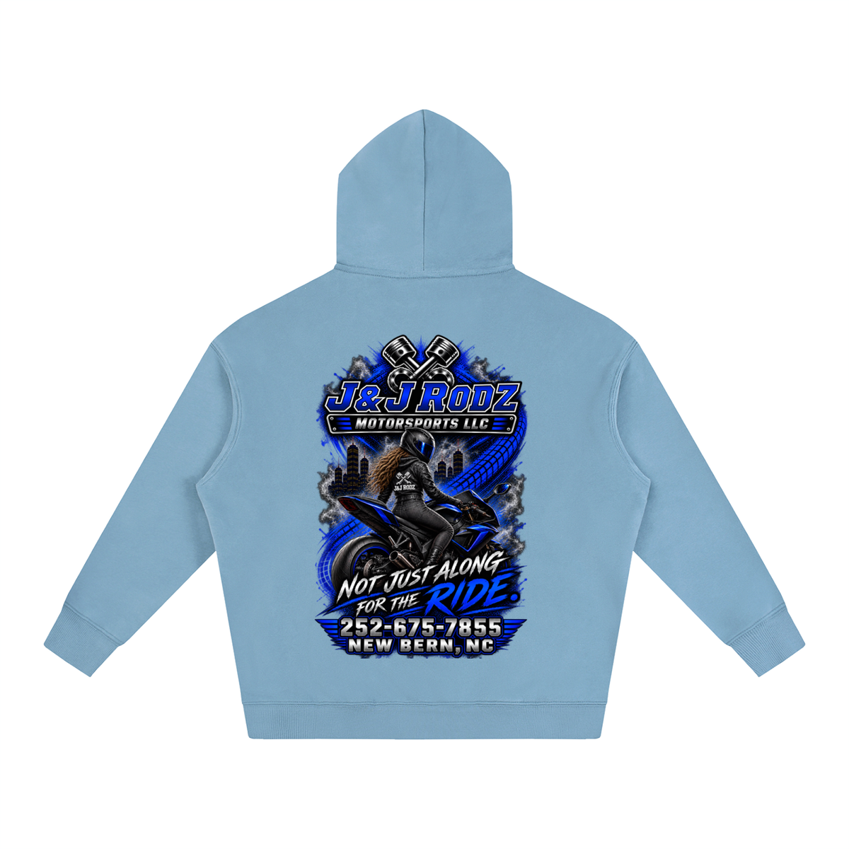 Women's - Oversize Fleeced Hoodie