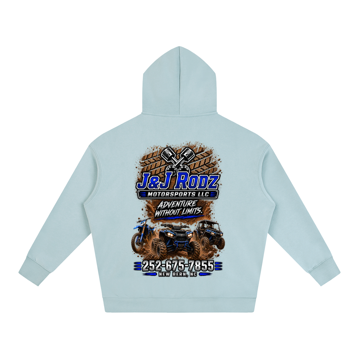 Off-Road - Oversize Fleeced Hoodie
