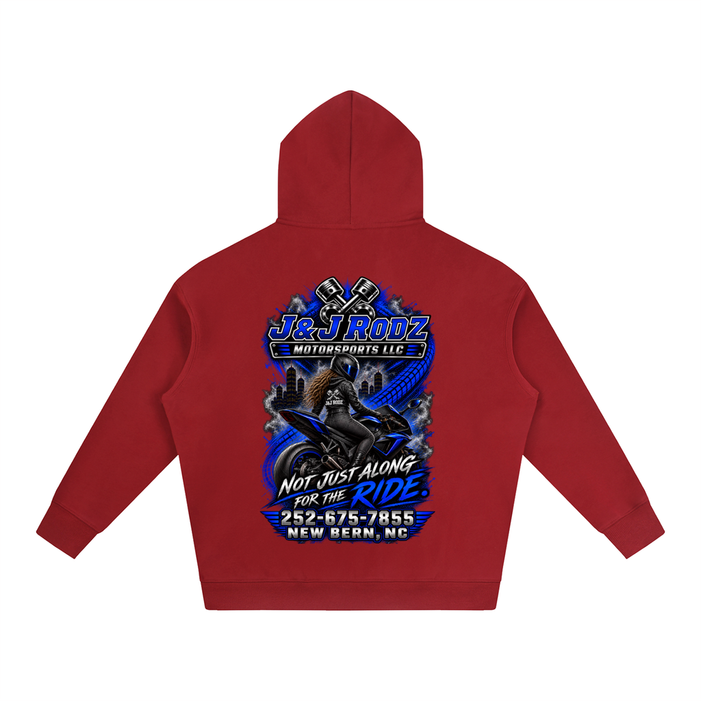 Women's - Oversize Fleeced Hoodie