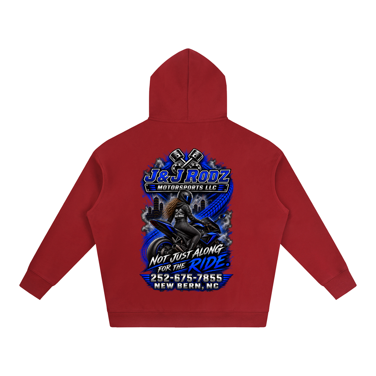 Women's - Oversize Fleeced Hoodie