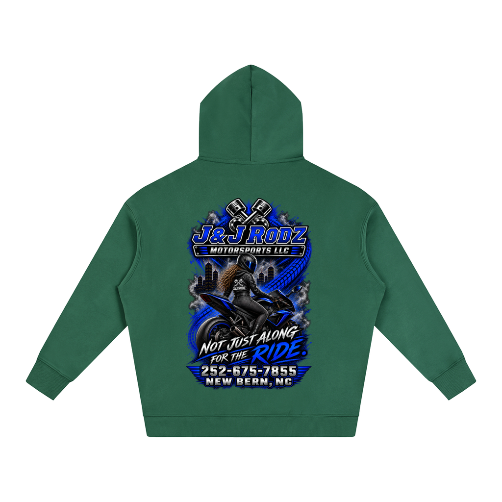 Women's - Oversize Fleeced Hoodie
