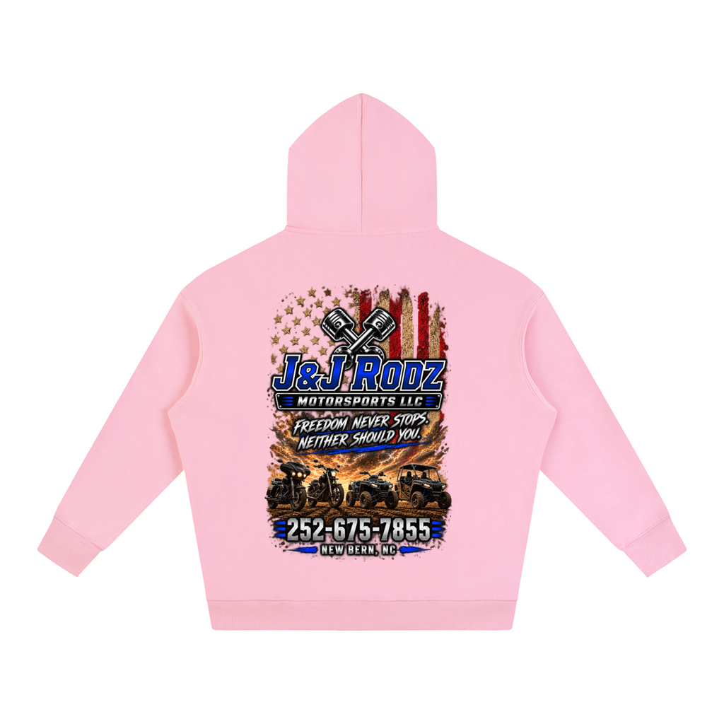 Patriotic - Oversize Fleeced Hoodie