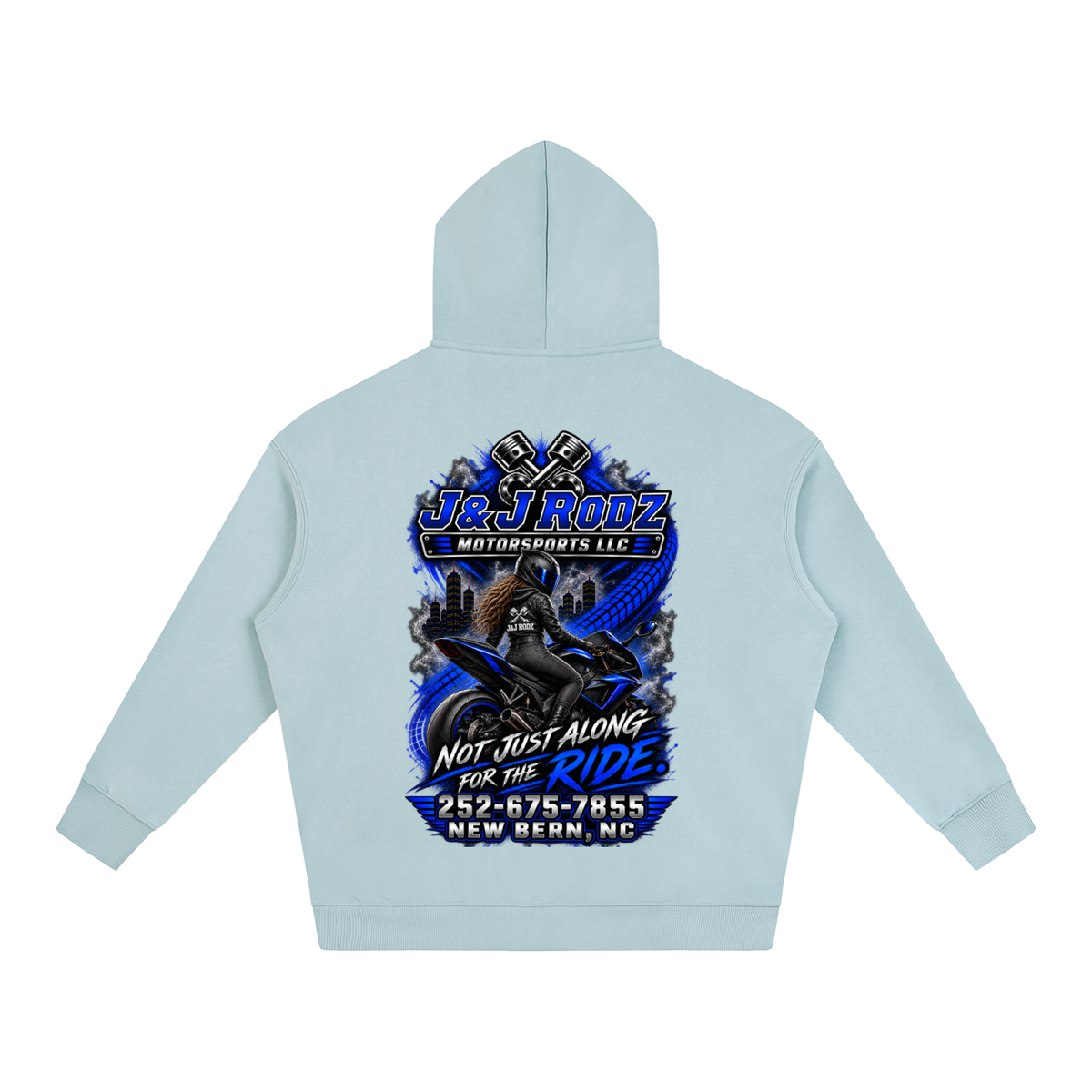 Women's - Oversize Fleeced Hoodie