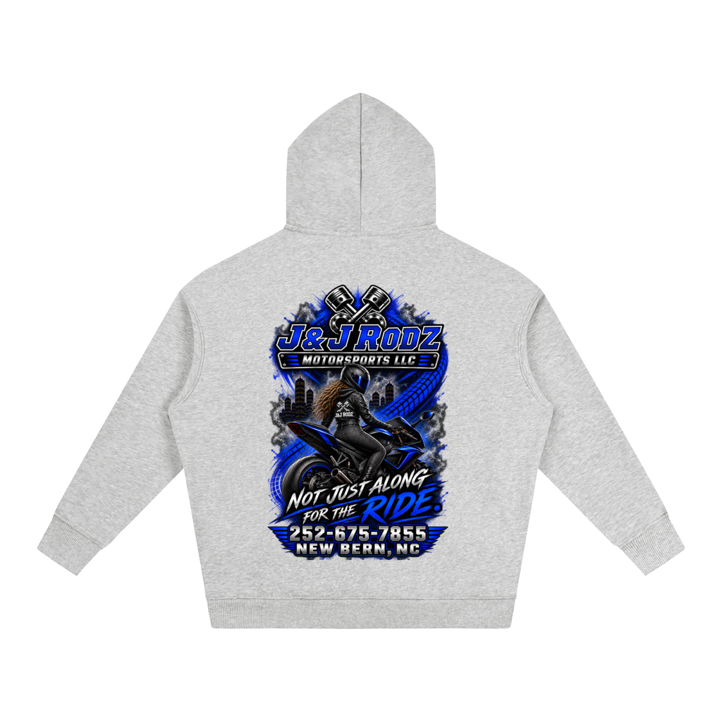 Women's - Oversize Fleeced Hoodie