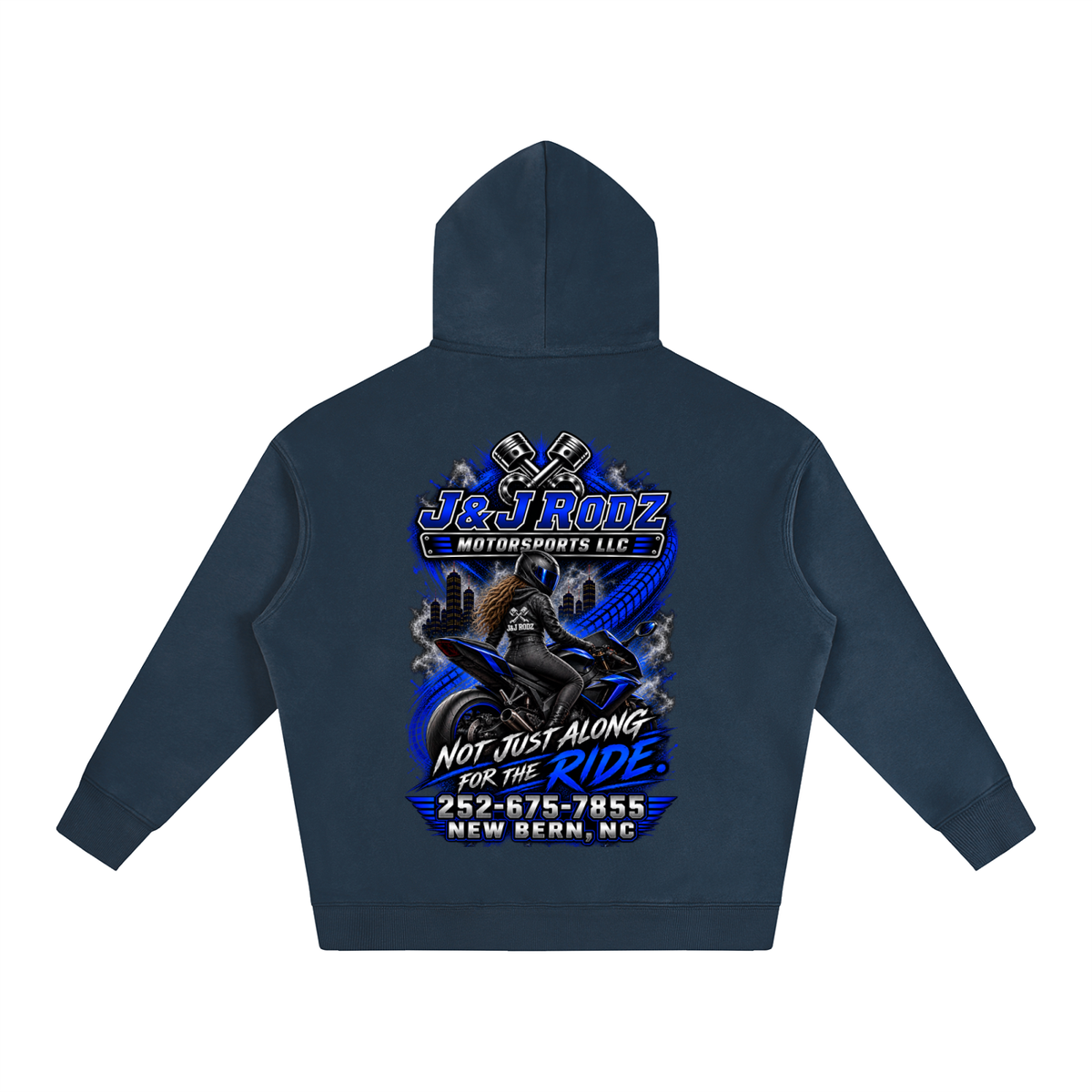 Women's - Oversize Fleeced Hoodie