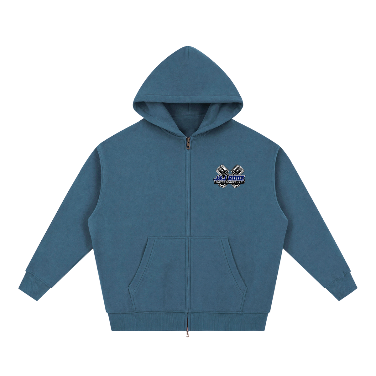 Off-Road - Zip-Up Oversized Fleece Hoodie
