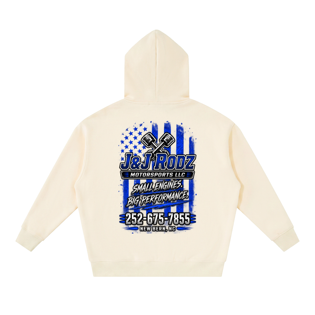 Signature - Zip-Up Oversized Fleece Hoodie