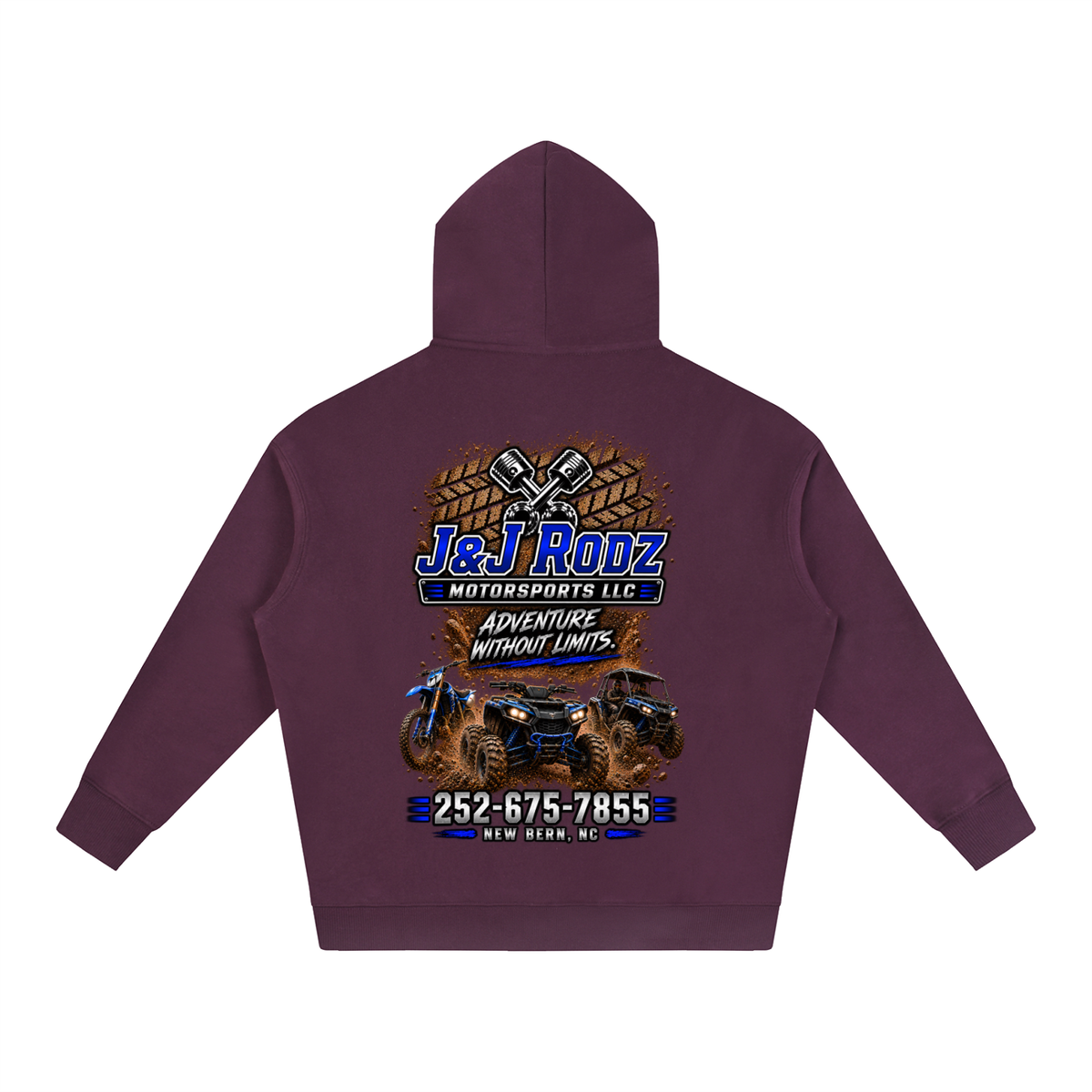 Off-Road - Oversize Fleeced Hoodie