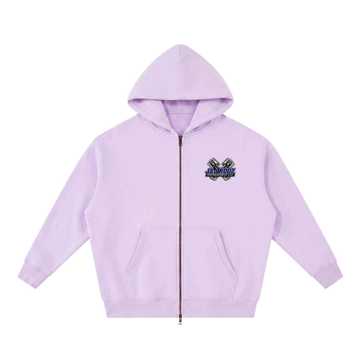 Off-Road - Zip-Up Oversized Fleece Hoodie
