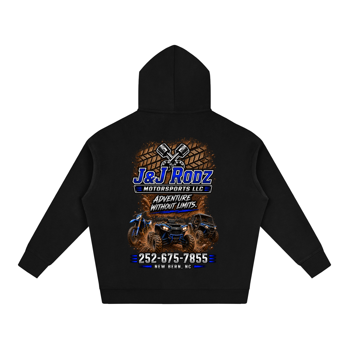 Off-Road - Oversize Fleeced Hoodie