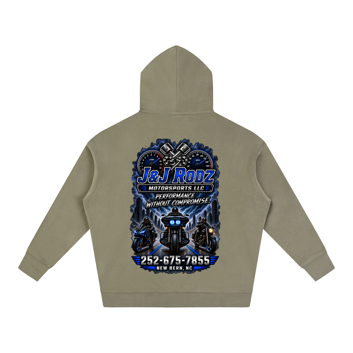 Street - Oversize Fleeced Hoodie