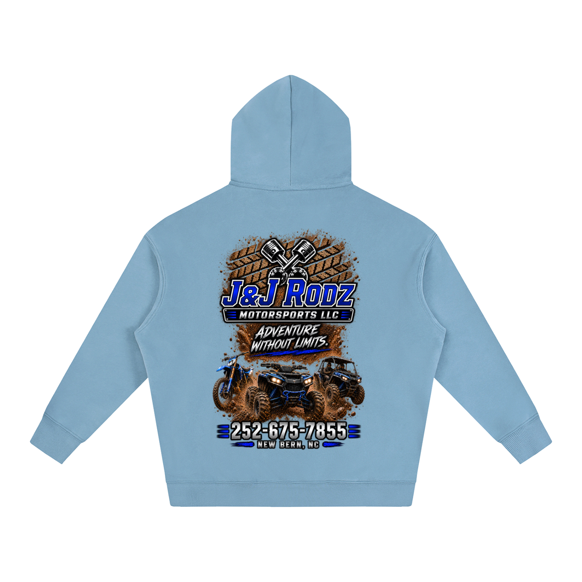 Off-Road - Oversize Fleeced Hoodie