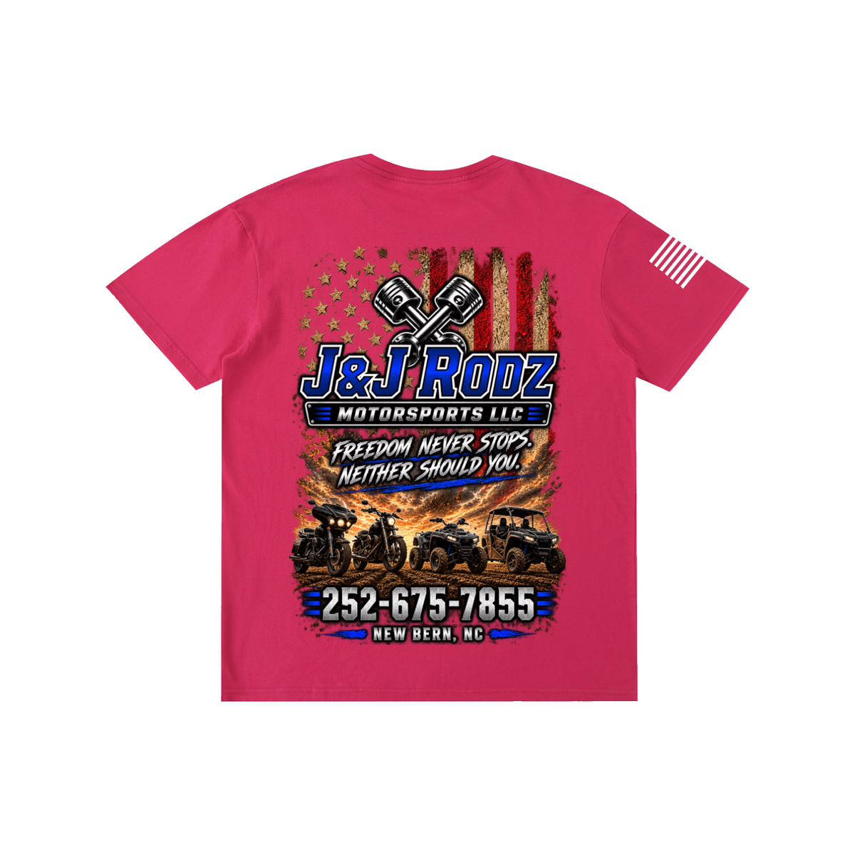Patriotic - Pure Cotton Unisex T-Shirt