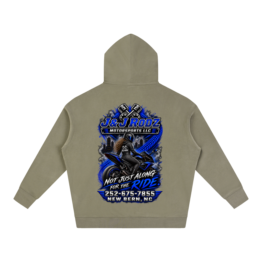 Women's - Oversize Fleeced Hoodie