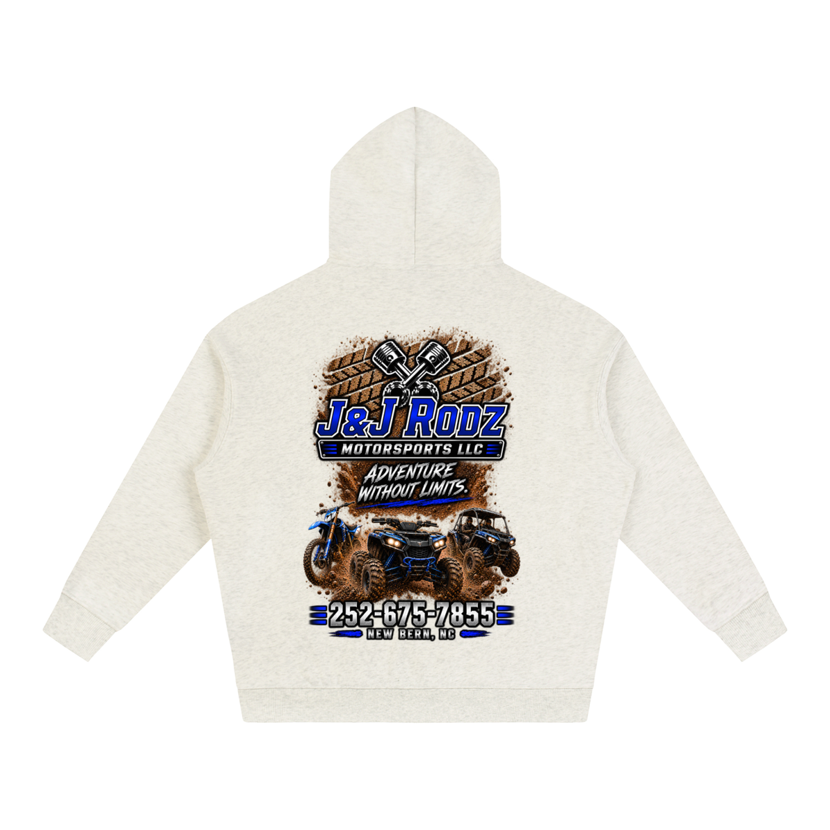 Off-Road - Oversize Fleeced Hoodie