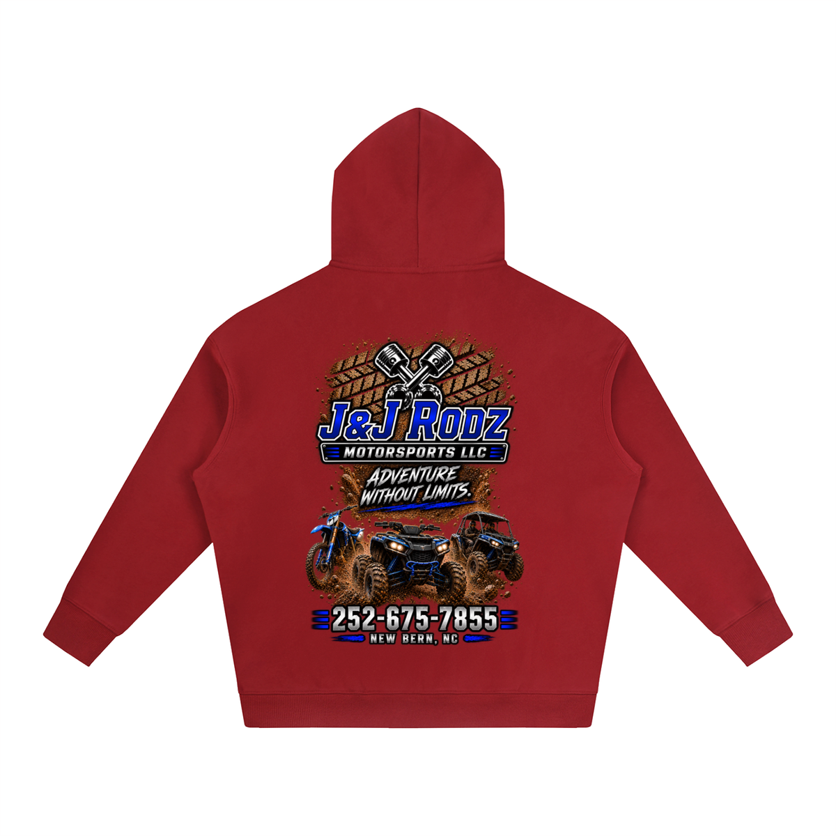 Off-Road - Oversize Fleeced Hoodie