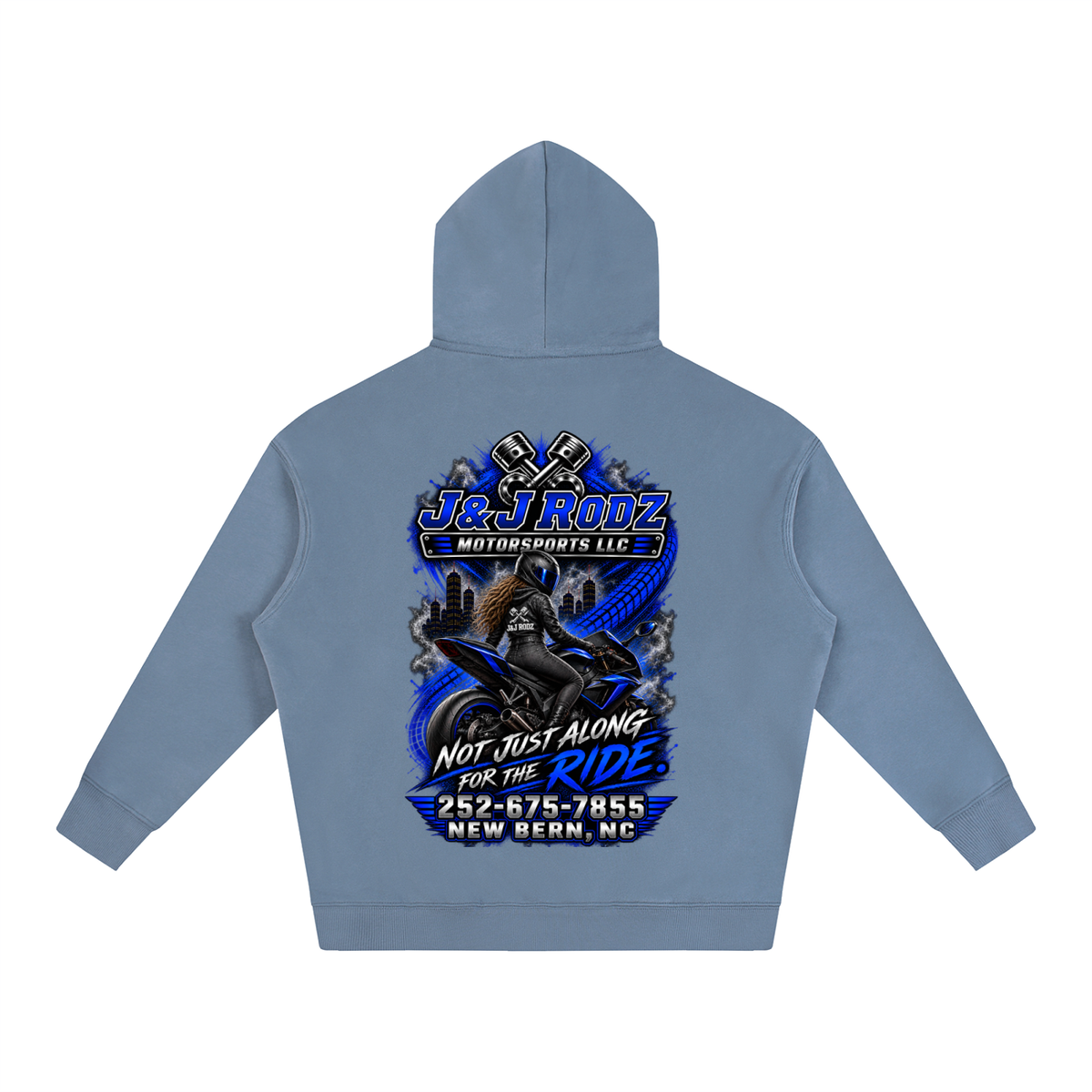 Women's - Oversize Fleeced Hoodie