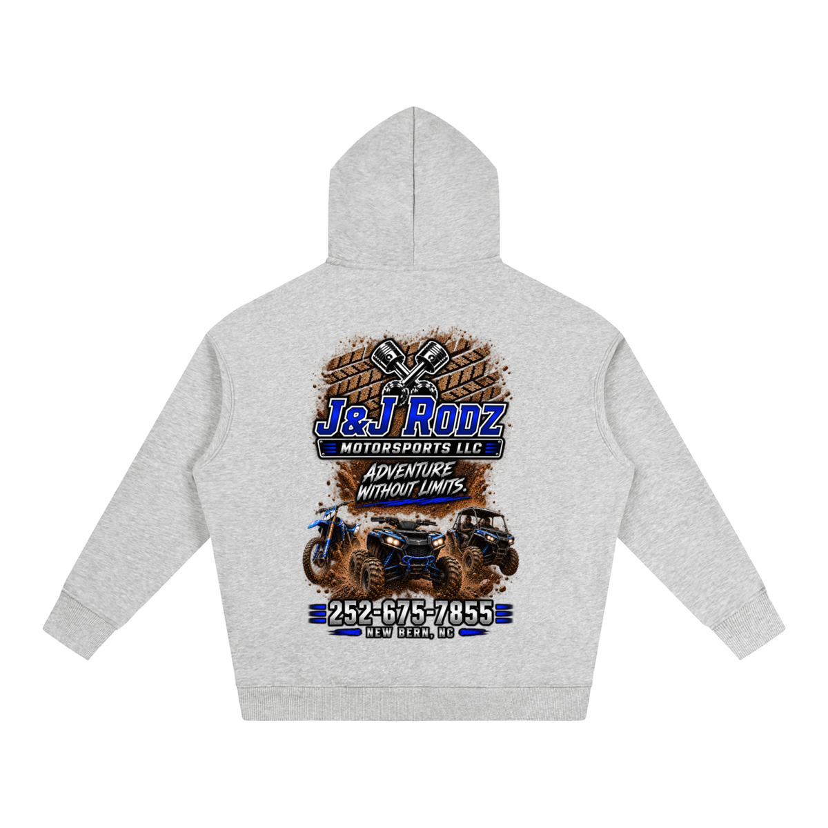 Off-Road - Oversize Fleeced Hoodie
