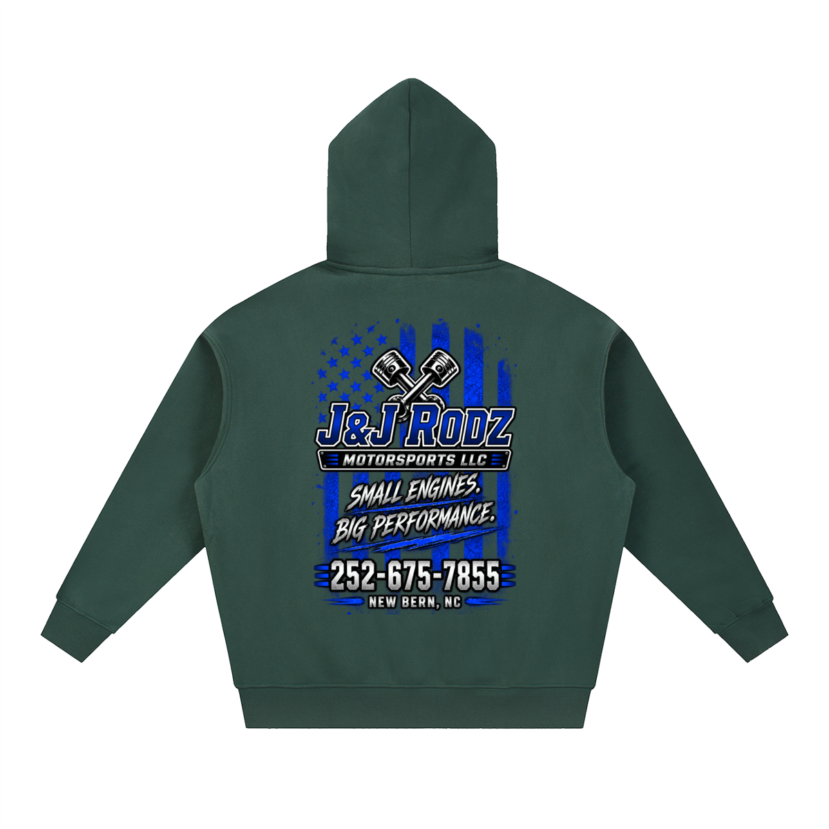 Signature - Zip-Up Oversized Fleece Hoodie