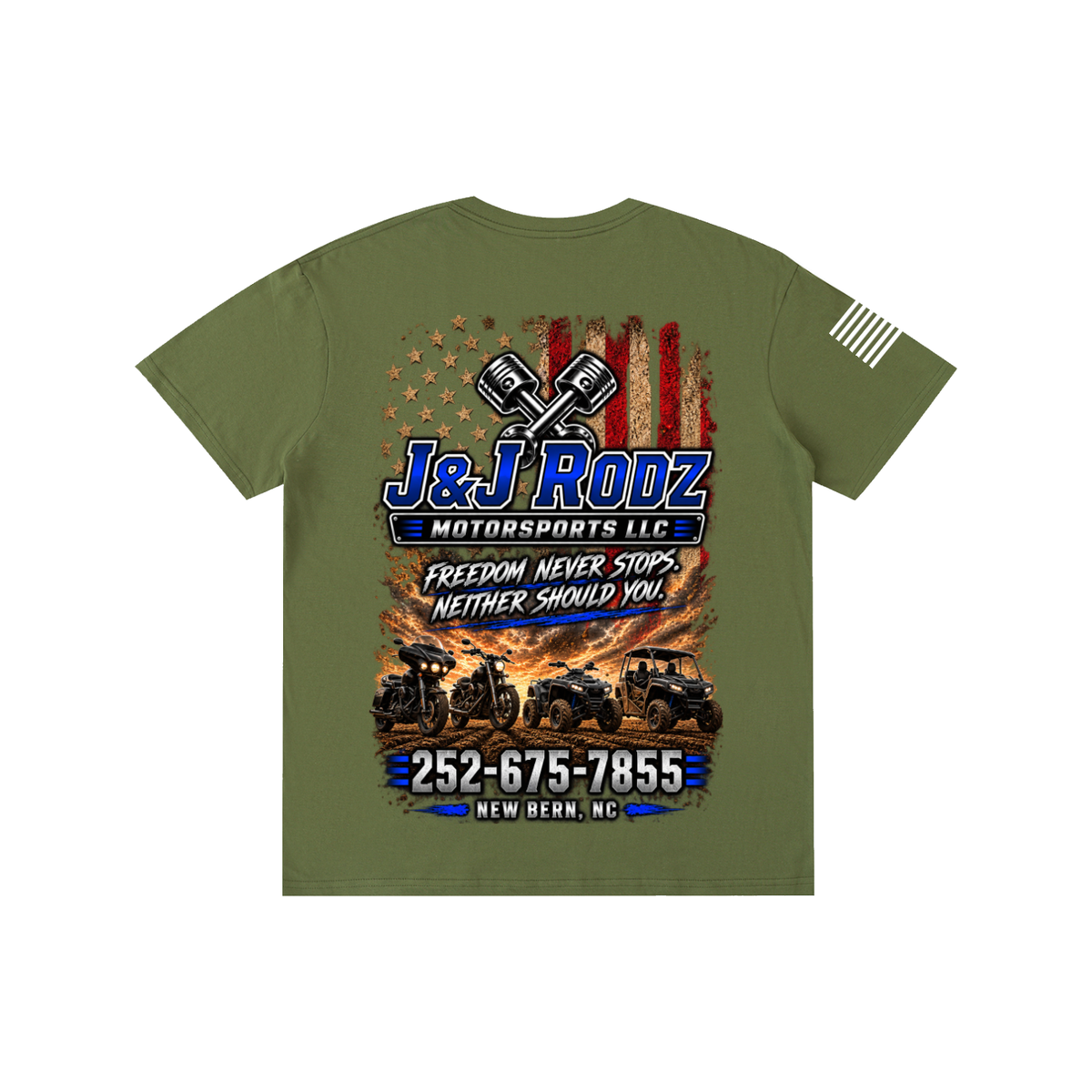 Patriotic - Pure Cotton Unisex T-Shirt