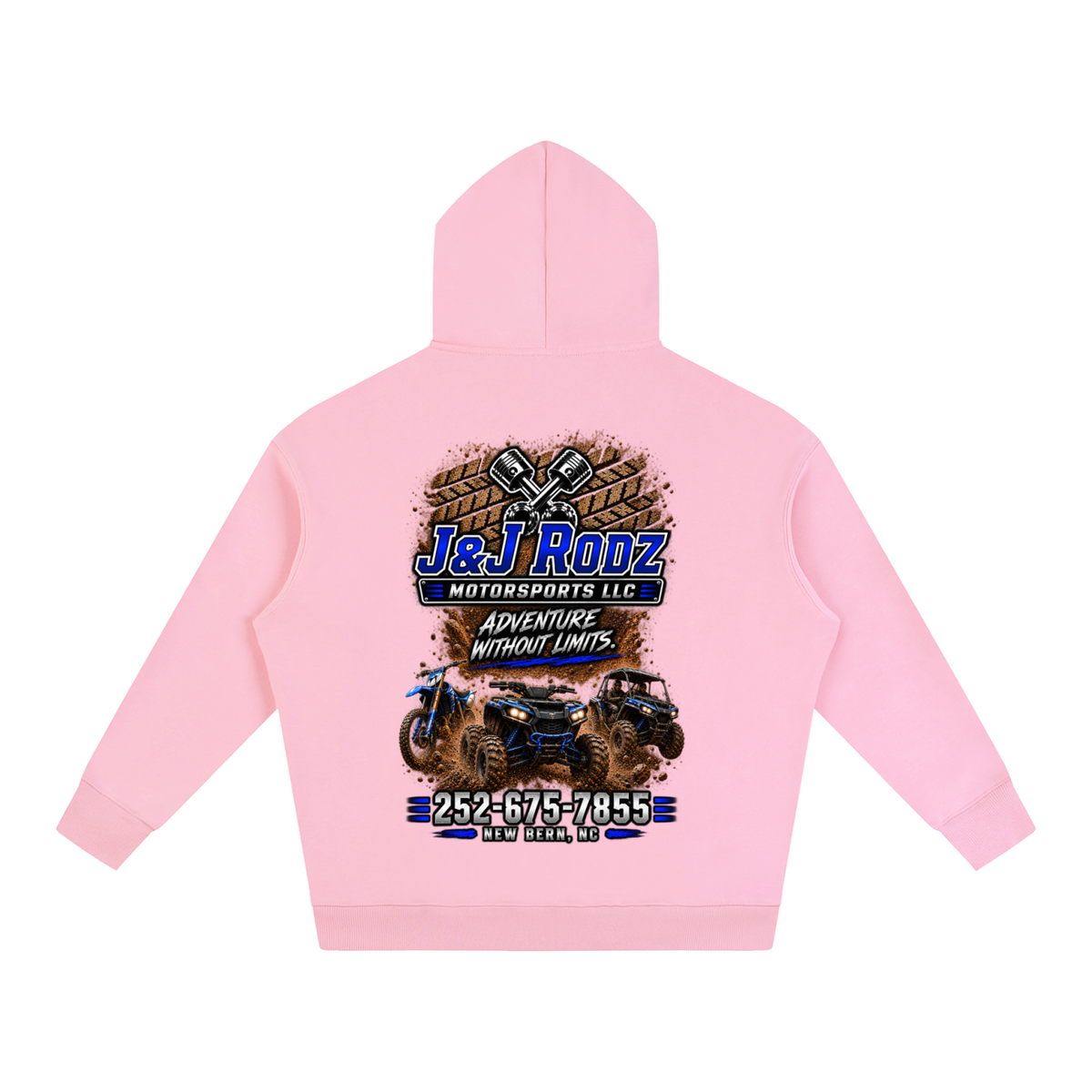 Off-Road - Oversize Fleeced Hoodie