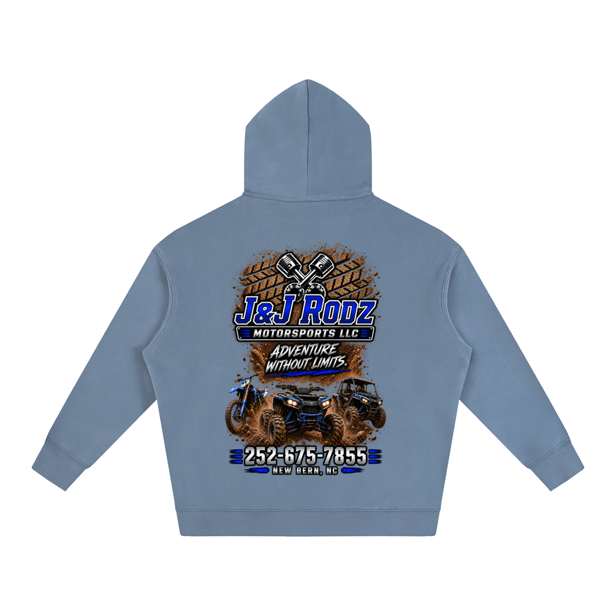 Off-Road - Oversize Fleeced Hoodie
