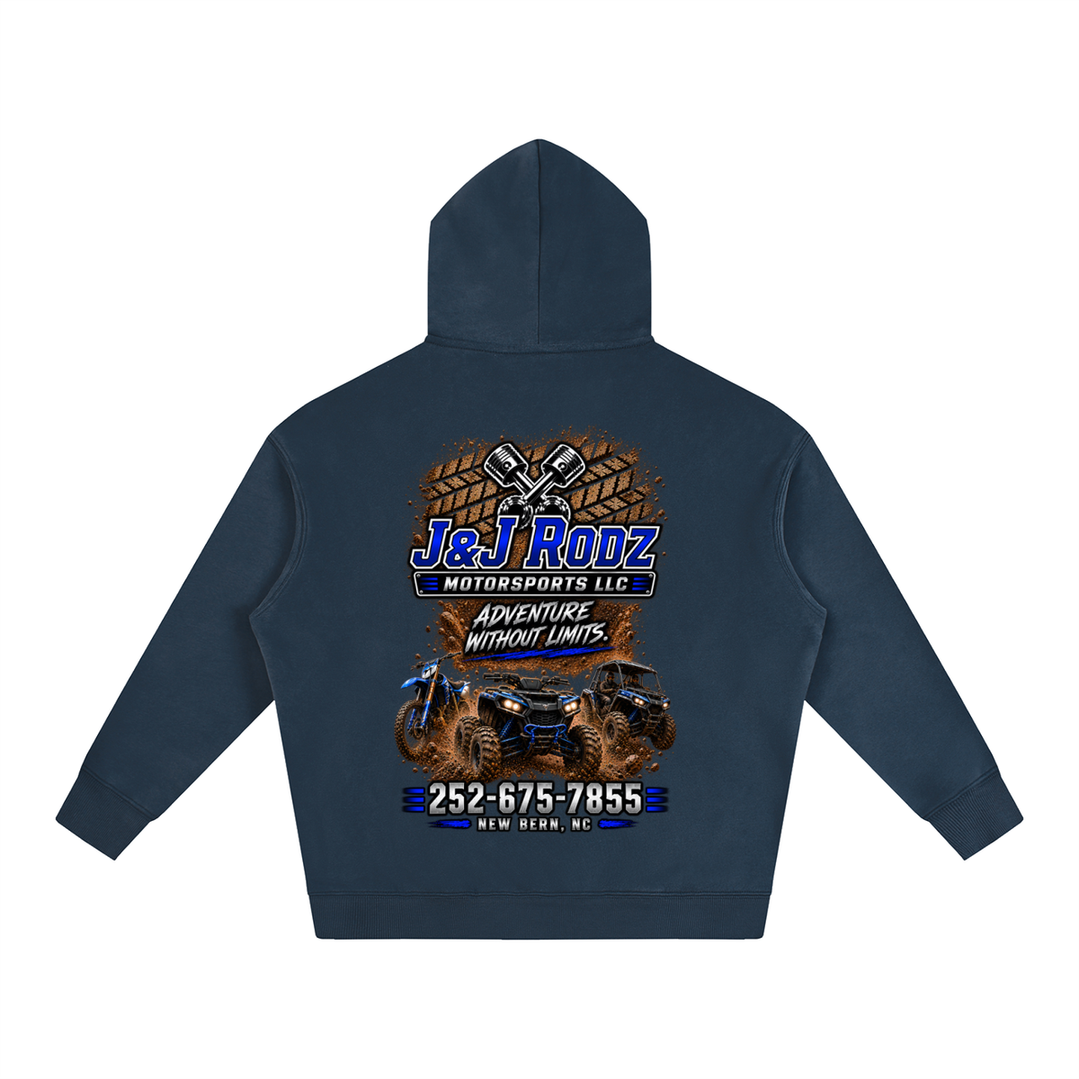 Off-Road - Oversize Fleeced Hoodie