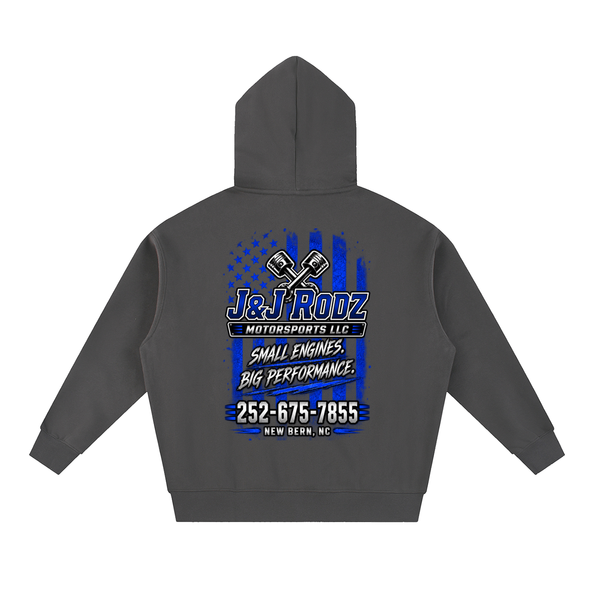 Signature - Zip-Up Oversized Fleece Hoodie