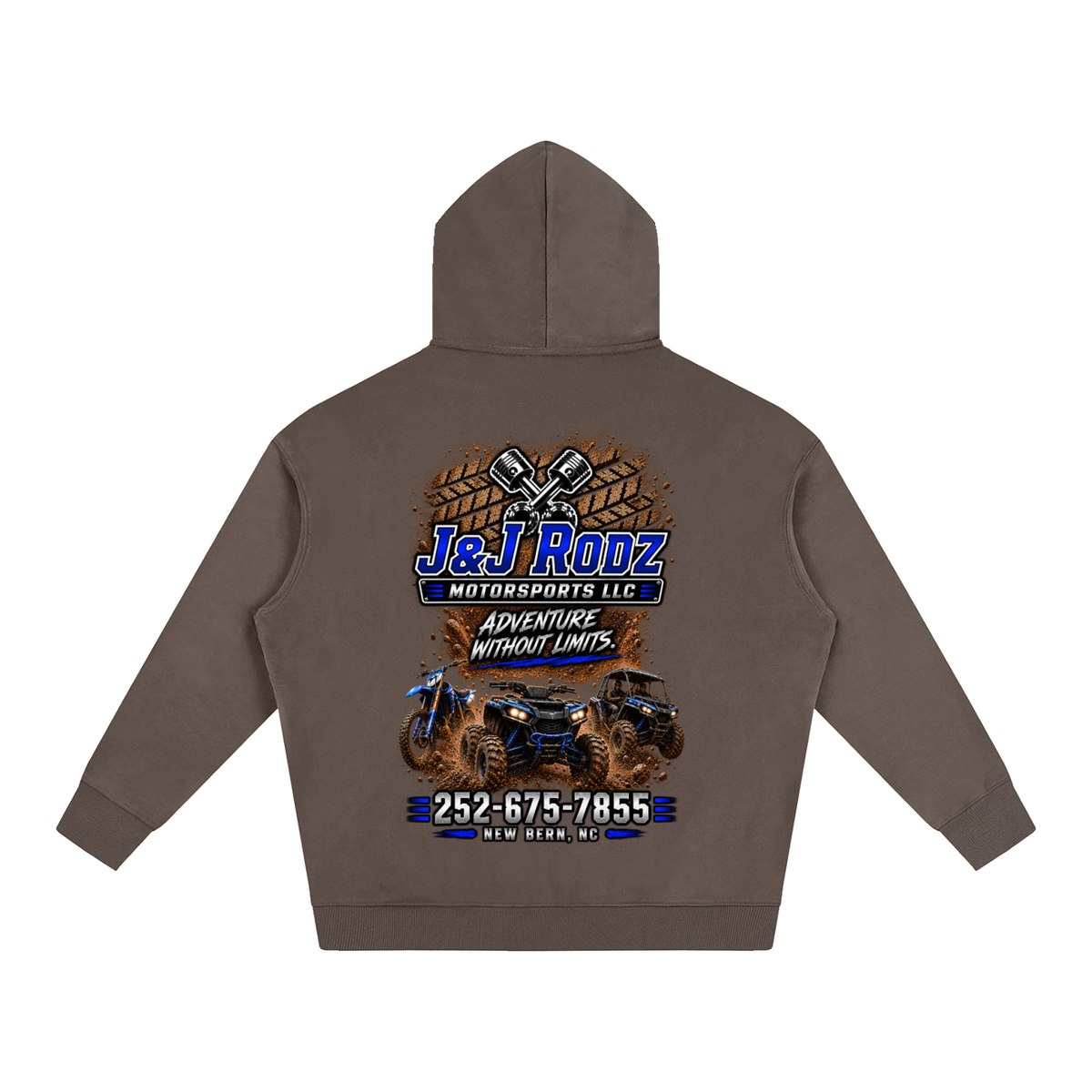 Off-Road - Oversize Fleeced Hoodie
