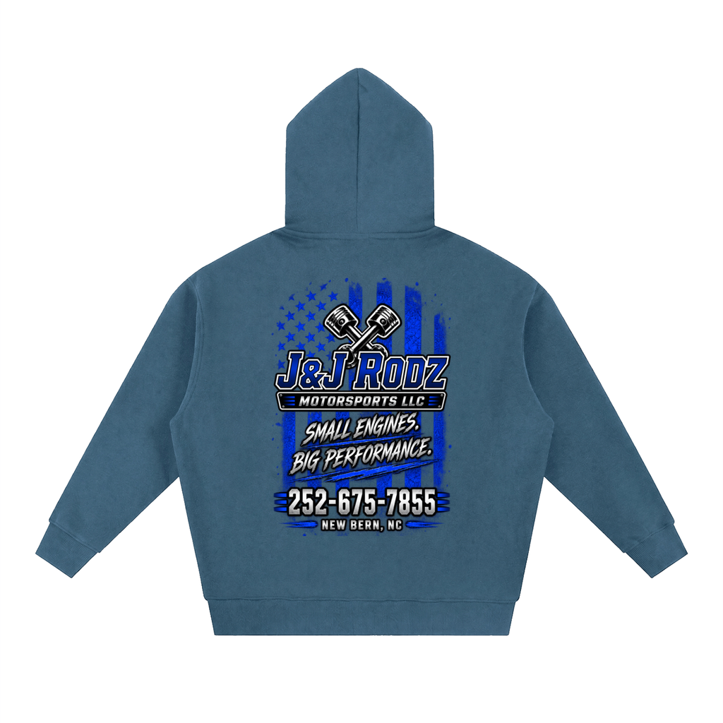 Signature - Zip-Up Oversized Fleece Hoodie