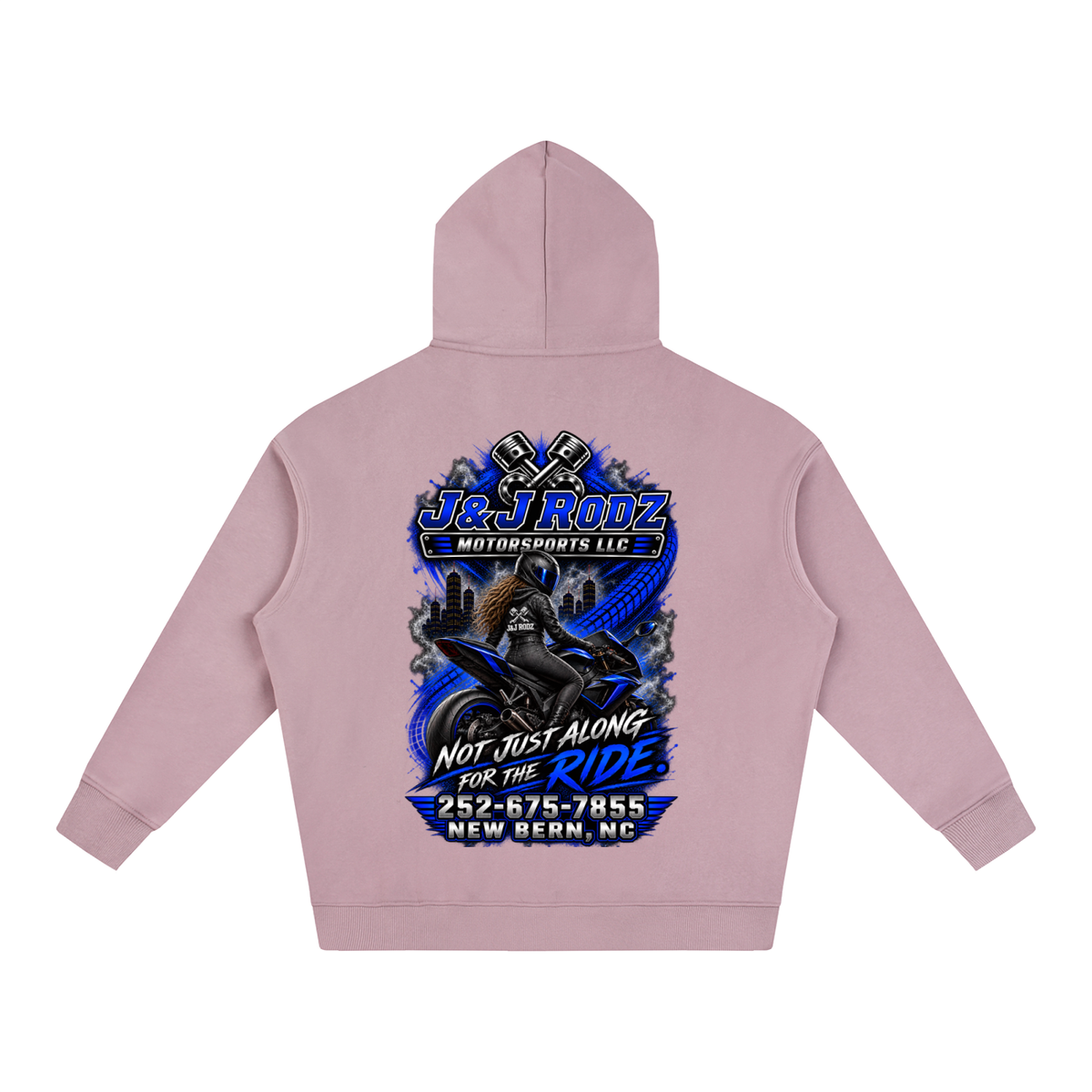 Women's - Oversize Fleeced Hoodie
