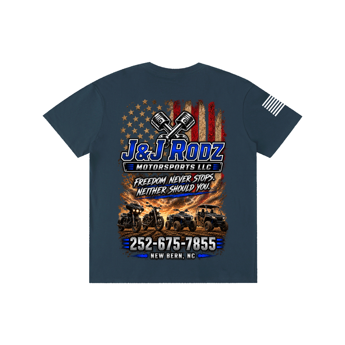Patriotic - Pure Cotton Unisex T-Shirt