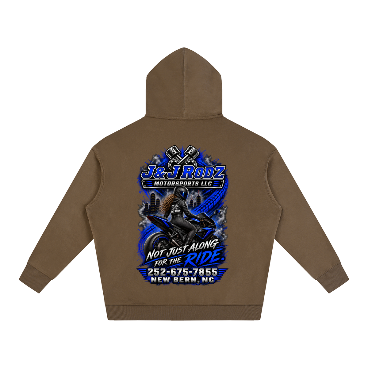 Women's - Oversize Fleeced Hoodie