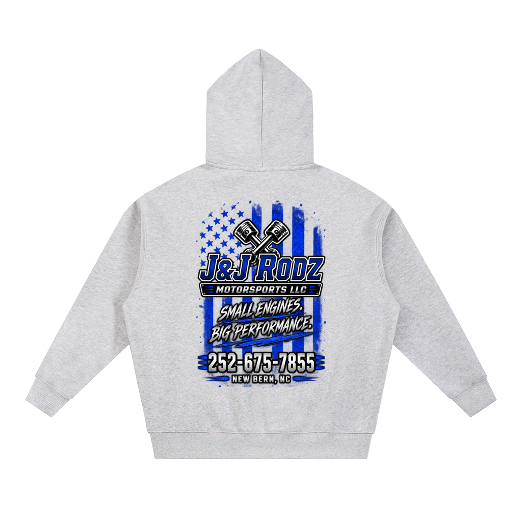 Signature - Zip-Up Oversized Fleece Hoodie