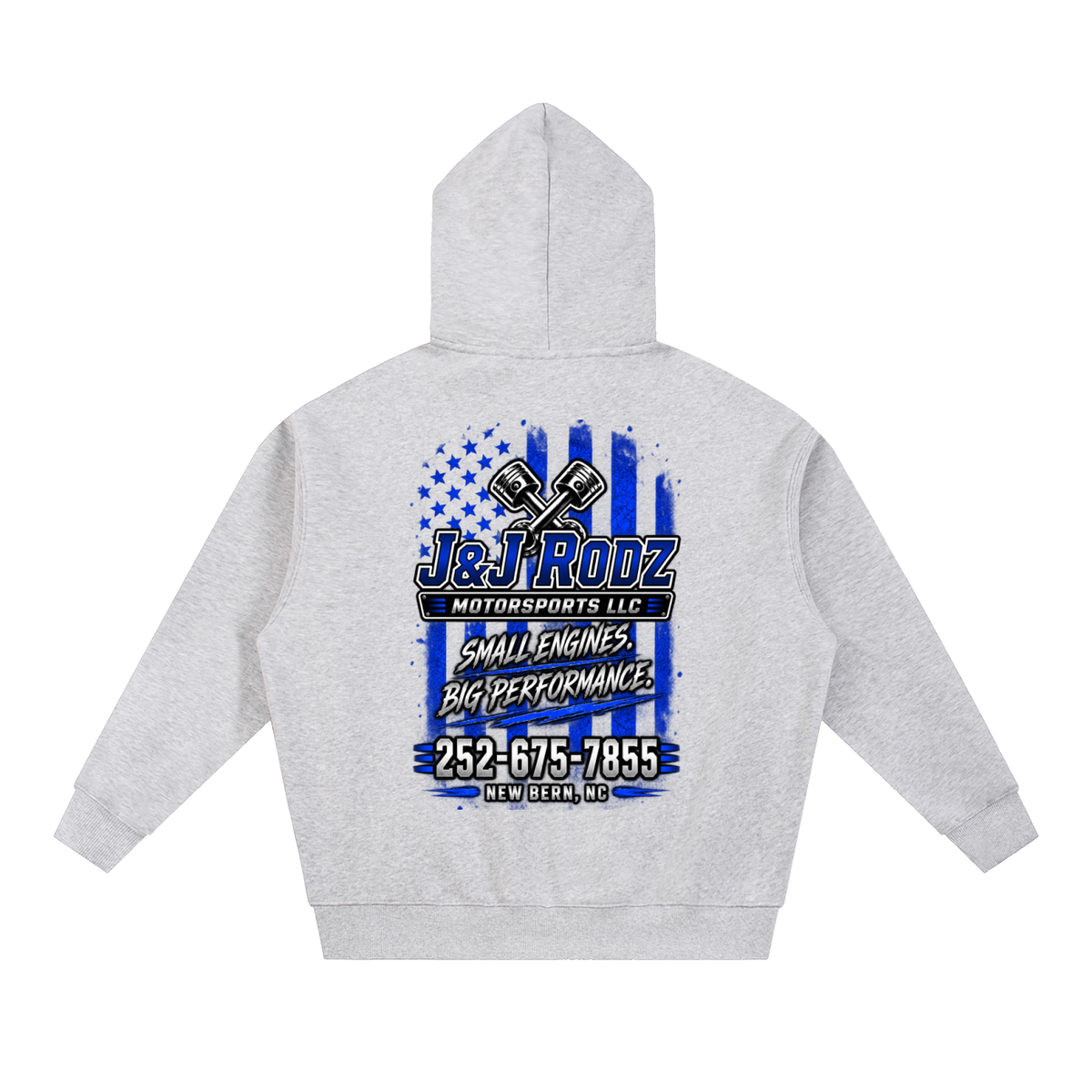 Signature - Zip-Up Oversized Fleece Hoodie