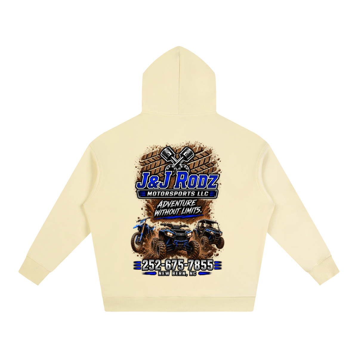 Off-Road - Oversize Fleeced Hoodie
