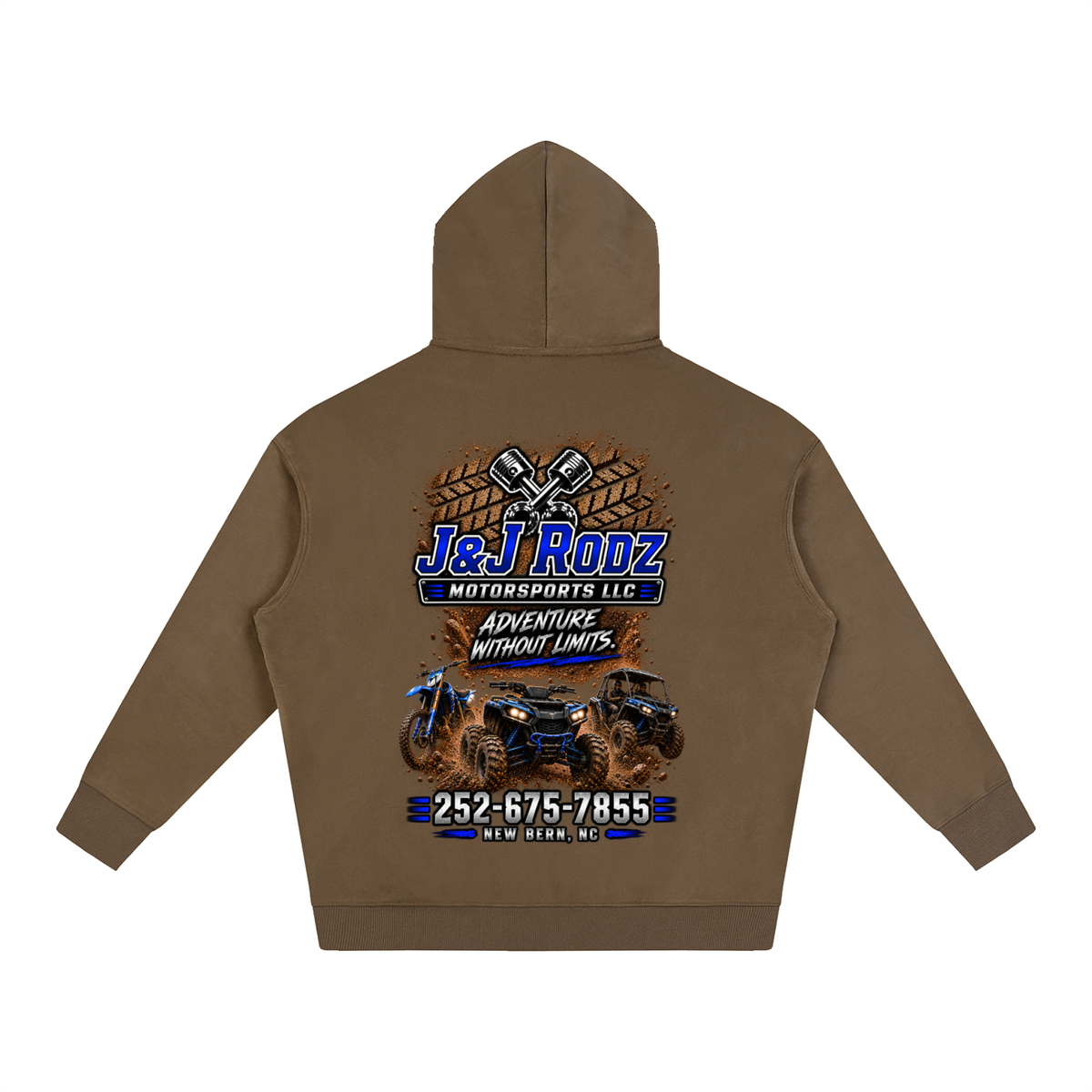 Off-Road - Oversize Fleeced Hoodie
