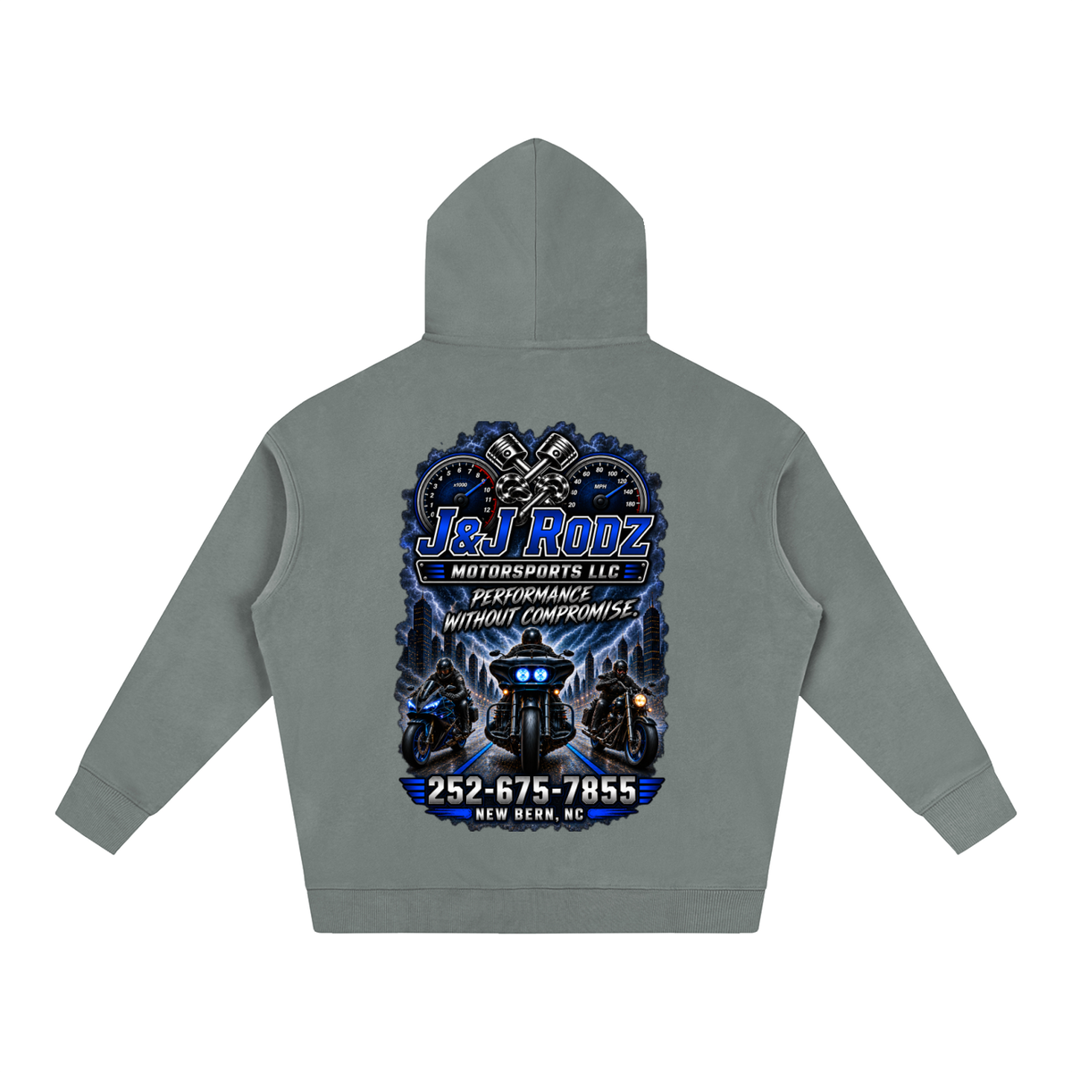 Street - Oversize Fleeced Hoodie