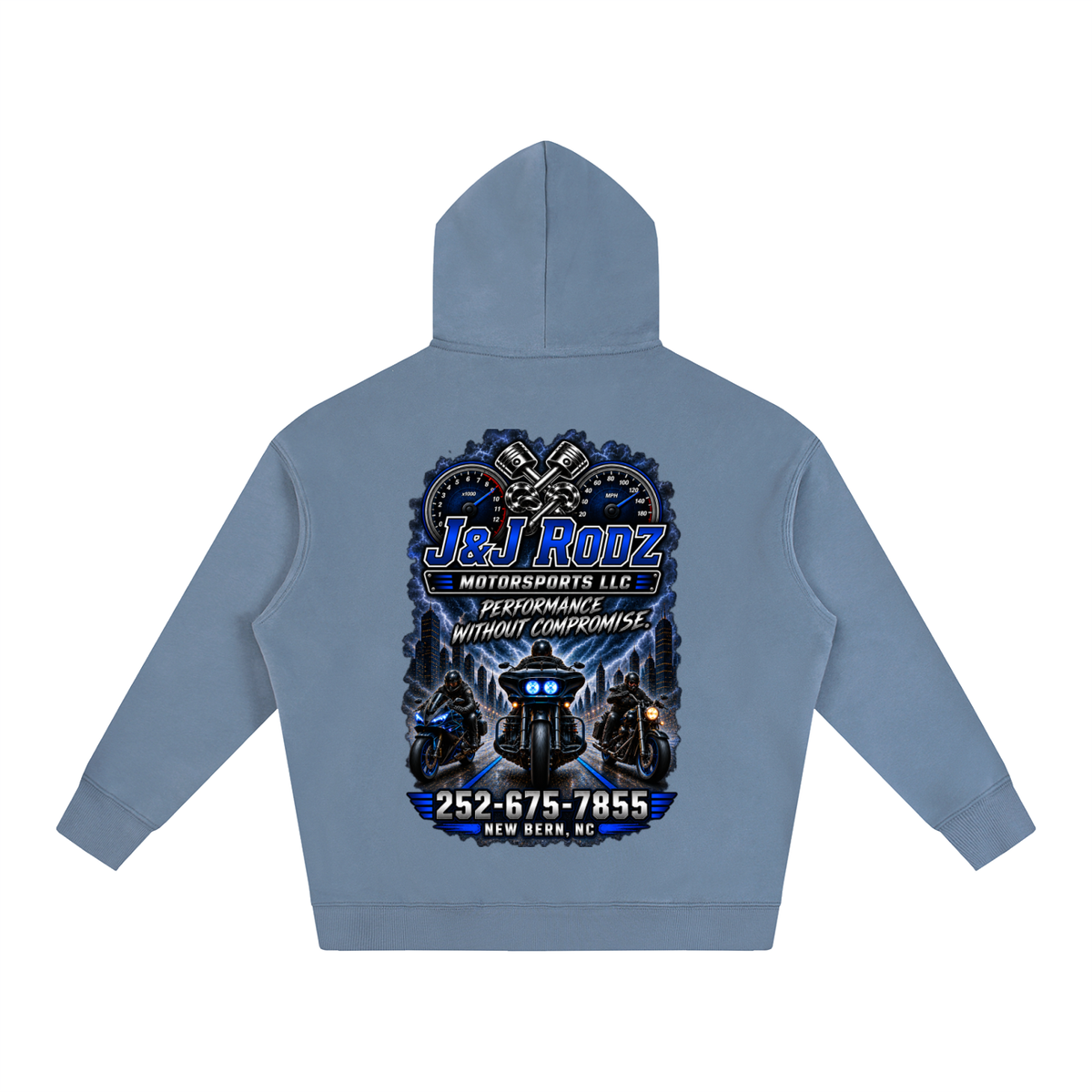 Street - Oversize Fleeced Hoodie