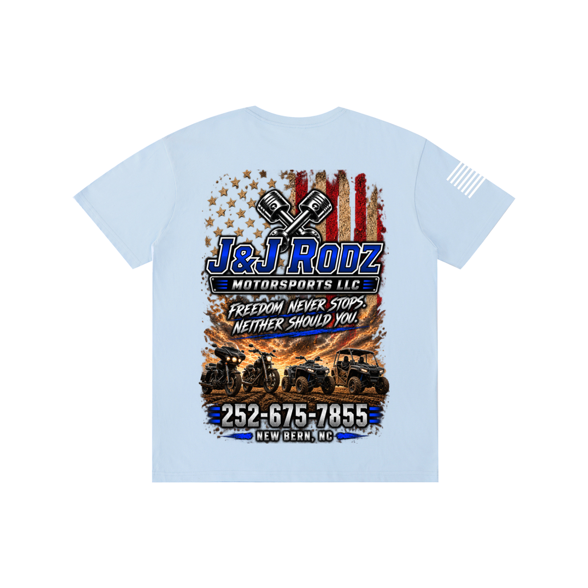 Patriotic - Pure Cotton Unisex T-Shirt