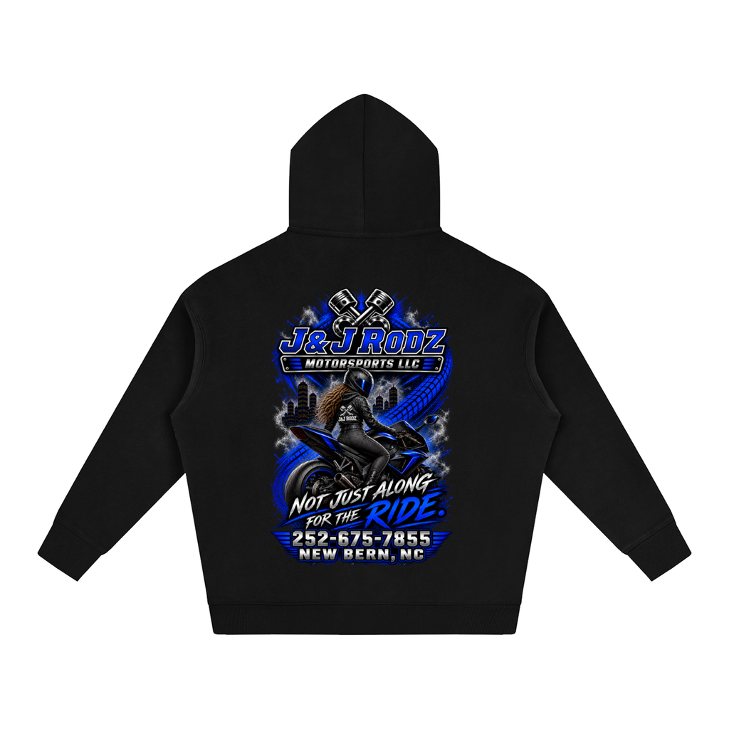 Women's - Oversize Fleeced Hoodie